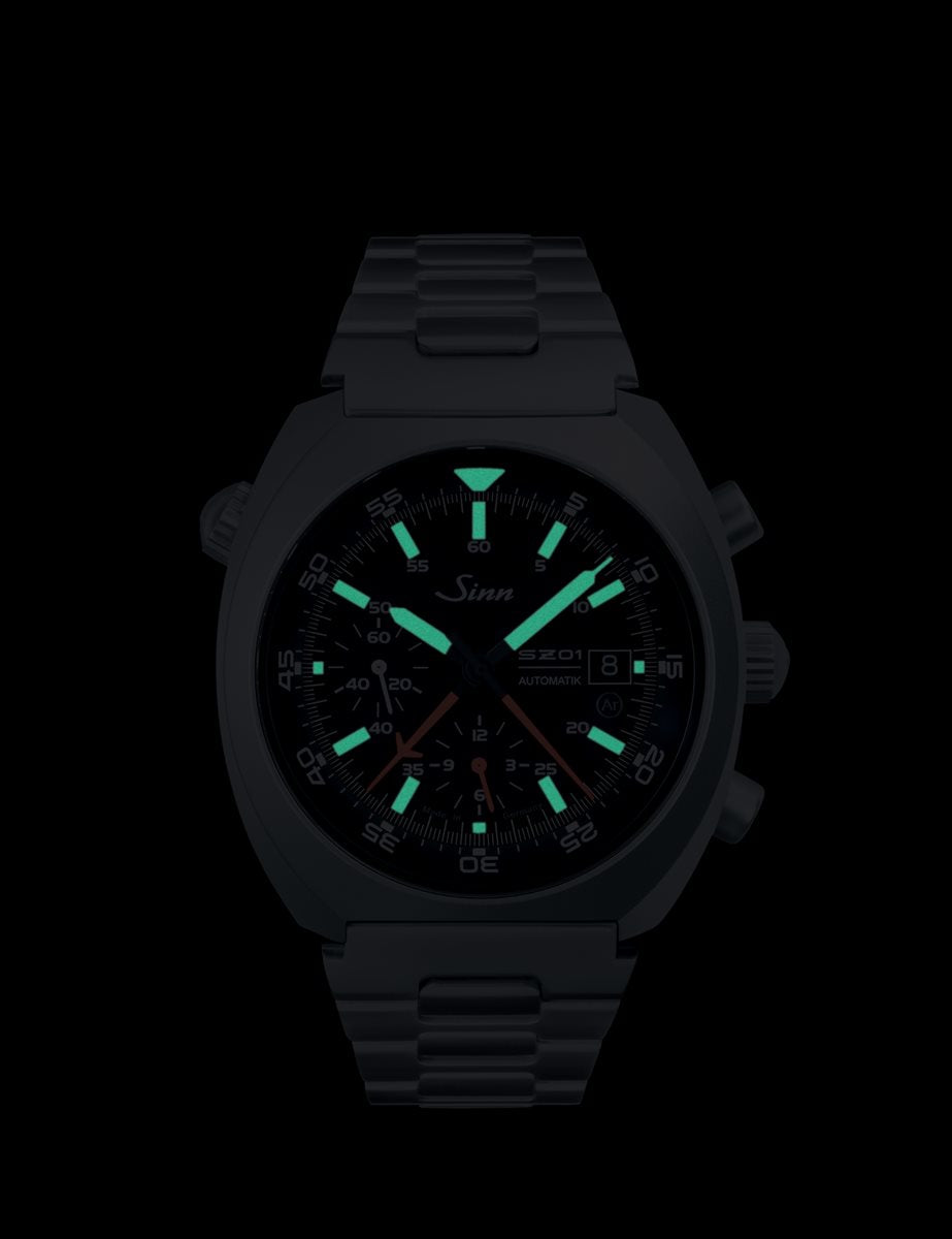 Sinn ジン 140.ST 自動巻き 腕時計 メンズ Instrument Chronographs インストゥルメント クロノグラフ ステンレスバンド ドイツ製【60回分割手数料無料!】