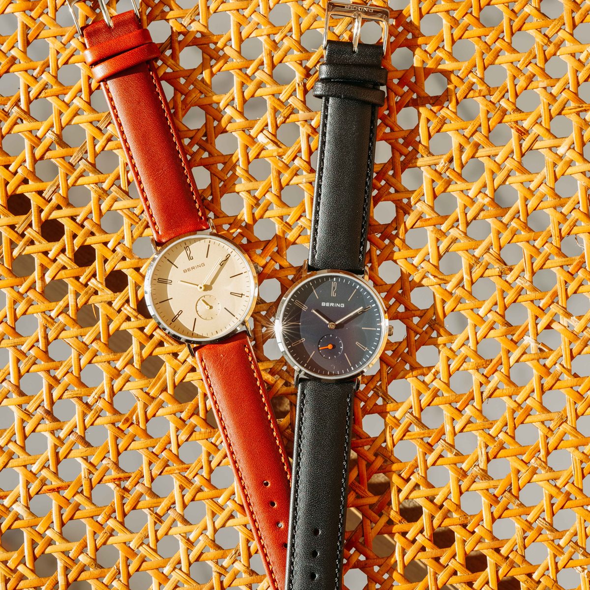 ベーリング BERING 腕時計 メンズ レディース クラシック スカンジナビアン スモールセコンド&レザー Classic Scandinavian Small second & Leather 14036-407【2025 新作】
