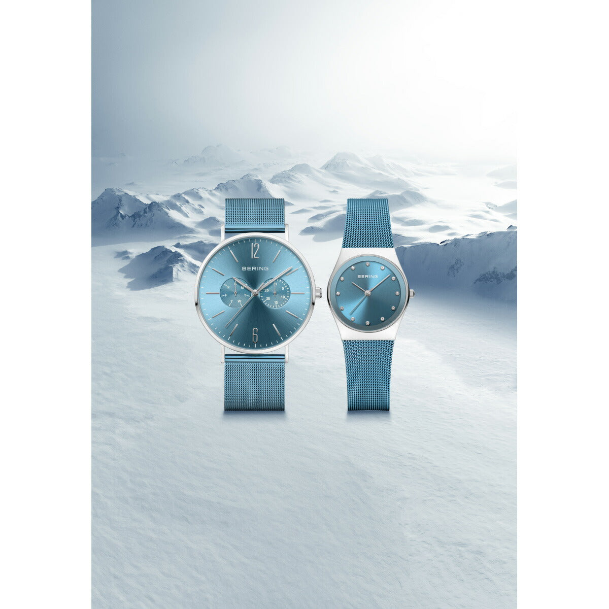 ベーリング BERING 腕時計 メンズ アークティックブルー ペアコレクション Arctic Blue Pair Collection 14240-809-J【2024 新作】
