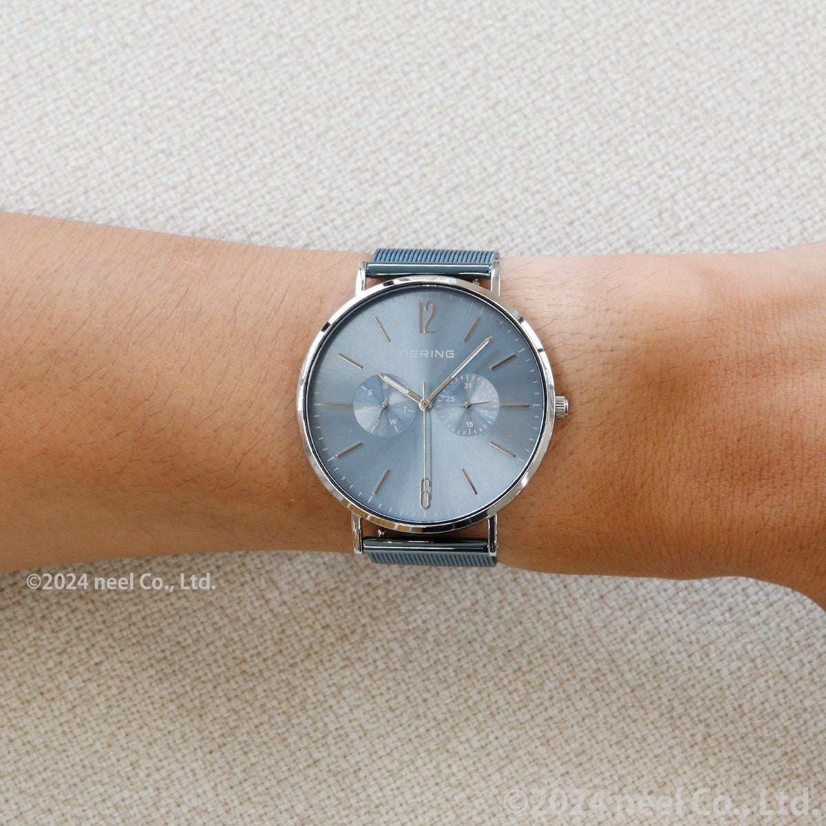 ベーリング BERING 腕時計 メンズ アークティックブルー ペアコレクション Arctic Blue Pair Collection 14240-809-J【2024 新作】