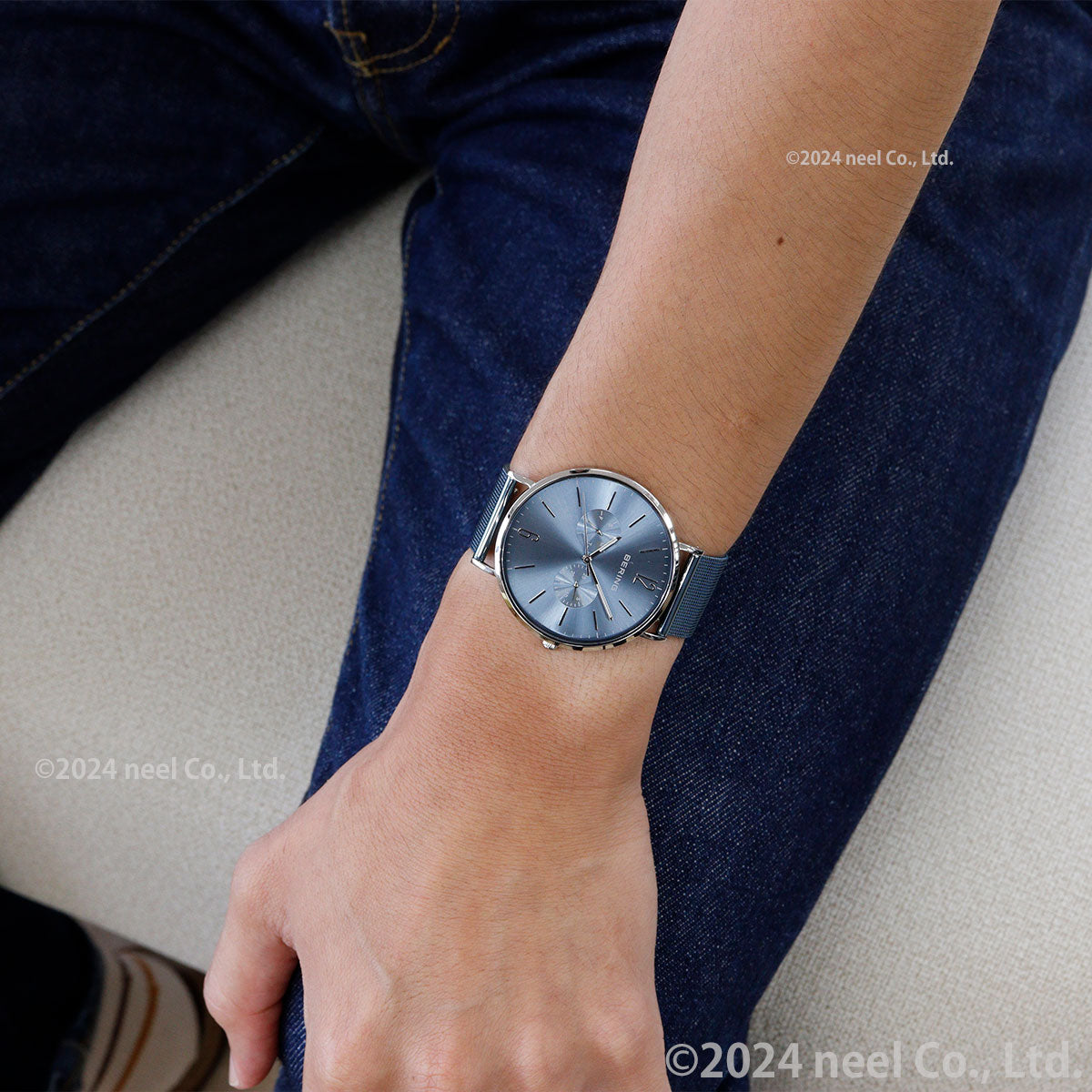 ベーリング BERING 腕時計 メンズ アークティックブルー ペアコレクション Arctic Blue Pair Collection 14240-809-J【2024 新作】