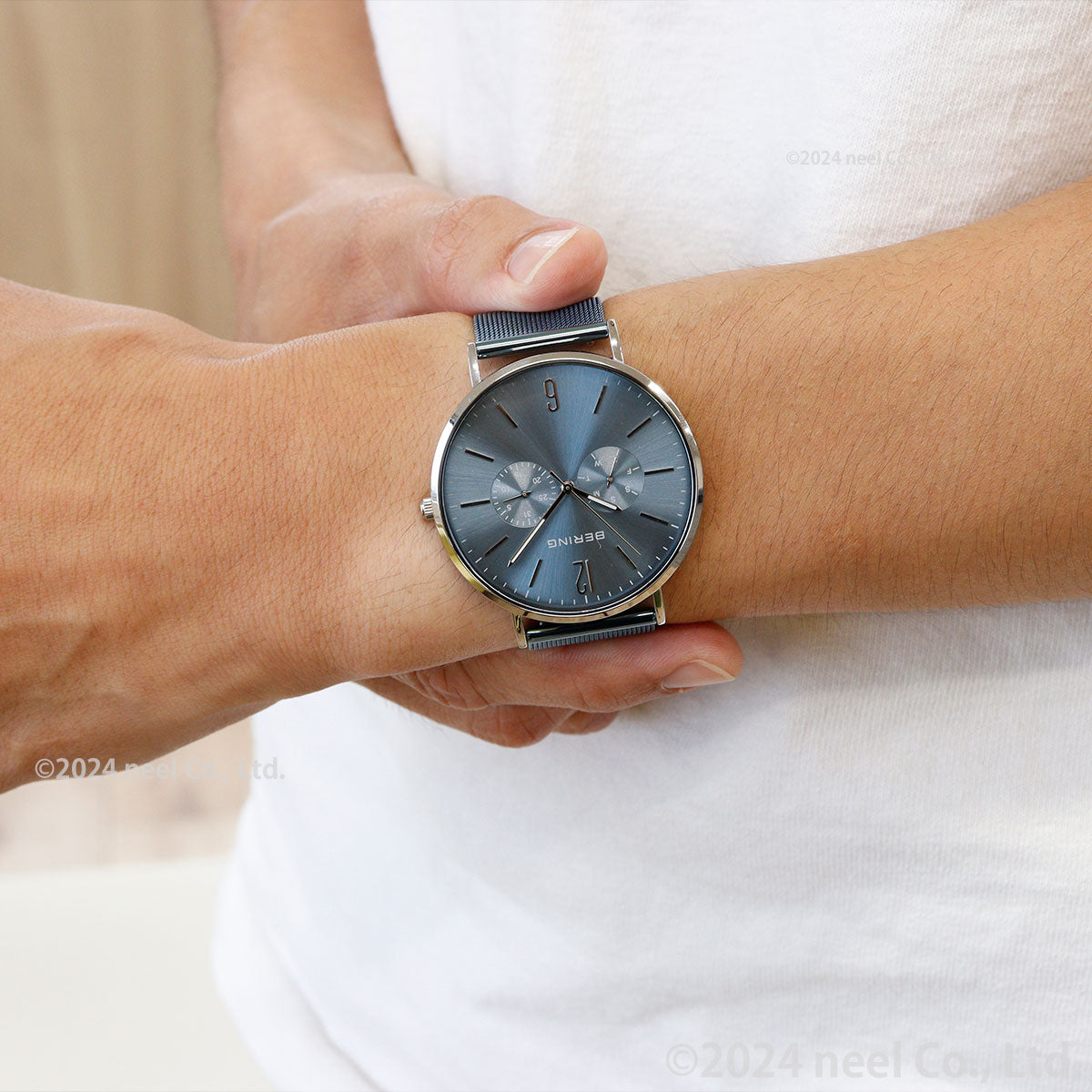 ベーリング BERING 腕時計 メンズ アークティックブルー ペアコレクション Arctic Blue Pair Collection 14240-809-J【2024 新作】