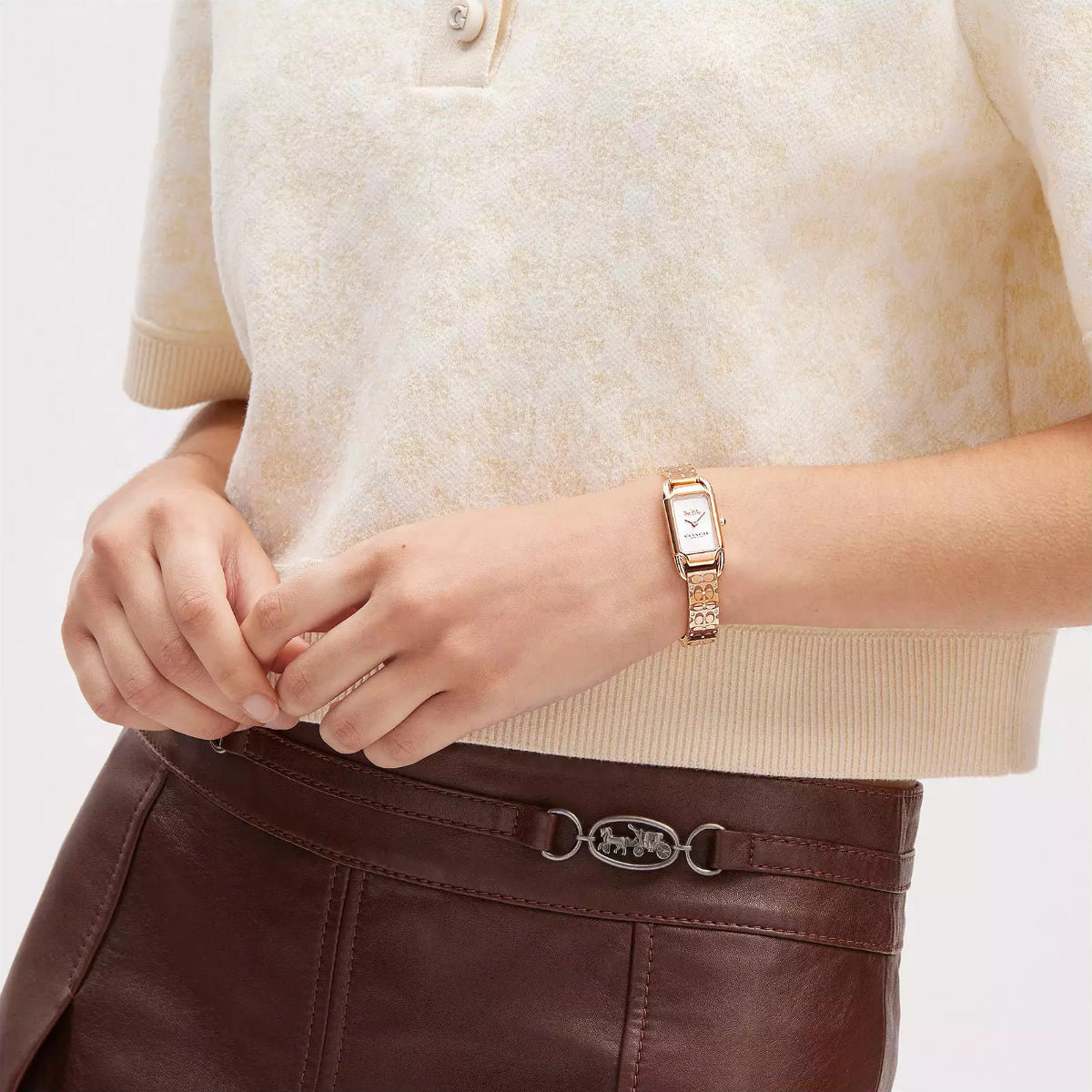 コーチ COACH 腕時計 レディース ケイディ CADIE 28.5MM×17.5MM 14504197【60回分割手数料無料!】