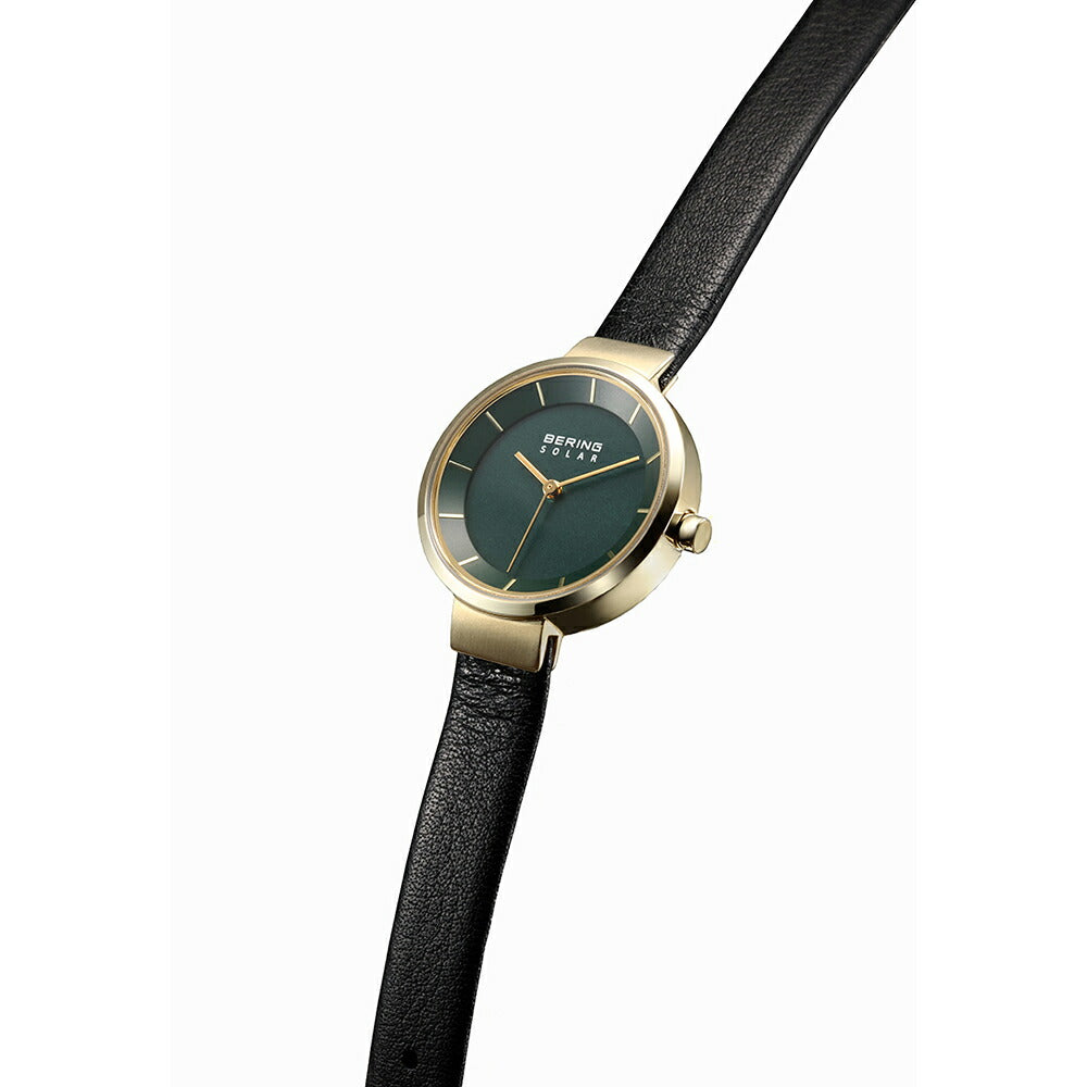 ベーリング BERING ソーラー 腕時計 レディース スカンジナビアン ディープグリーン Scandinavian Solar Pair Deep green 14627-439【2025 新作】