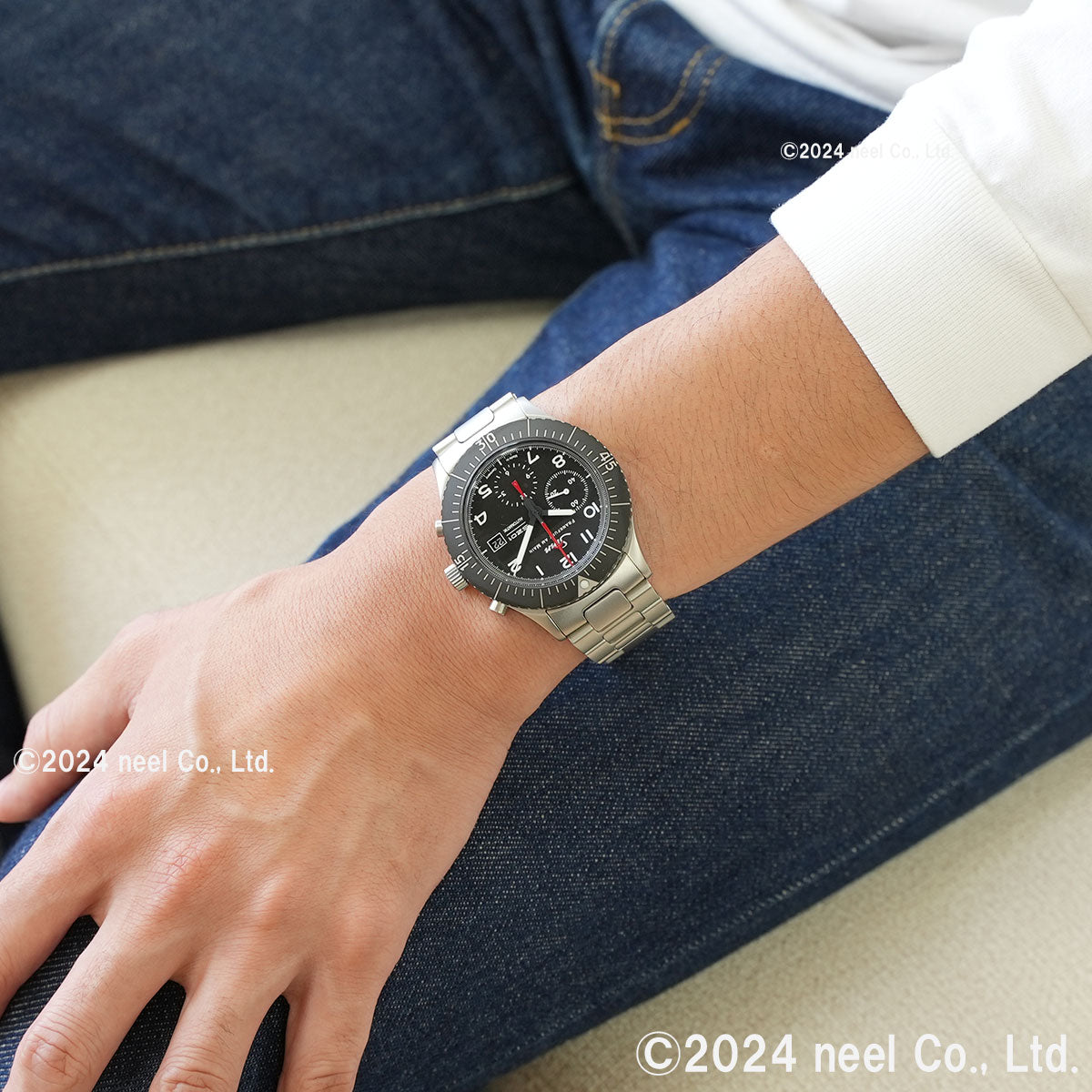 Sinn ジン 156.1 自動巻き 腕時計 メンズ Instrument Chronographs インストゥルメント クロノグラフ ステンレスバンド ドイツ製【60回分割手数料無料!】