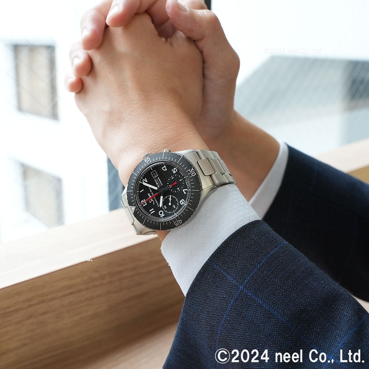 Sinn ジン 156.1 自動巻き 腕時計 メンズ Instrument Chronographs インストゥルメント クロノグラフ ステンレスバンド ドイツ製【60回分割手数料無料!】