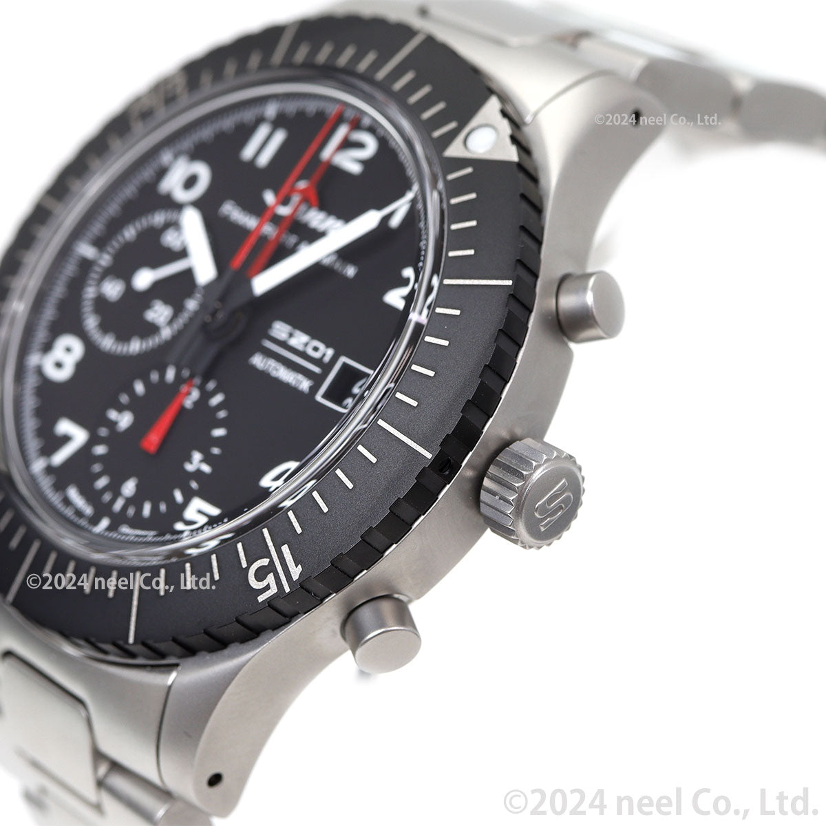 Sinn ジン 156.1 自動巻き 腕時計 メンズ Instrument Chronographs インストゥルメント クロノグラフ ステンレスバンド ドイツ製【60回分割手数料無料!】