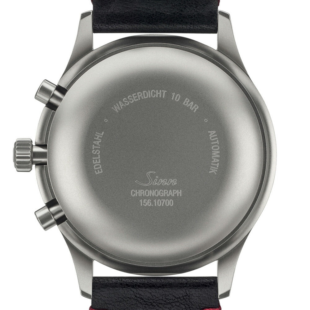 Sinn ジン 156.1 自動巻き 腕時計 メンズ Instrument Chronographs インストゥルメント クロノグラフ カウレザーストラップ ドイツ製【60回分割手数料無料!】