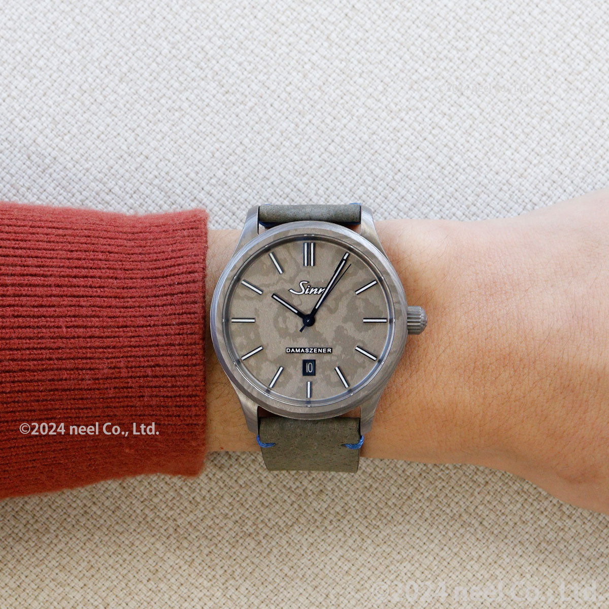 Sinn ジン 1800.TITANDAMASZENER チタンダマスカス 自動巻き 腕時計 メンズ ドイツ製 世界限定100本【60回分割手数料無料!】