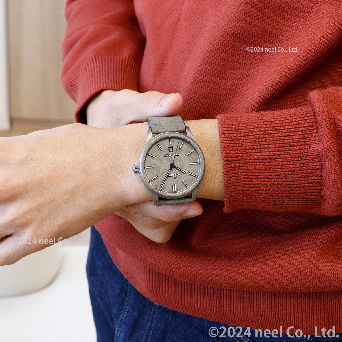 Sinn ジン 1800.TITANDAMASZENER チタンダマスカス 自動巻き 腕時計 メンズ ドイツ製 世界限定100本【60回分割手数料無料!】