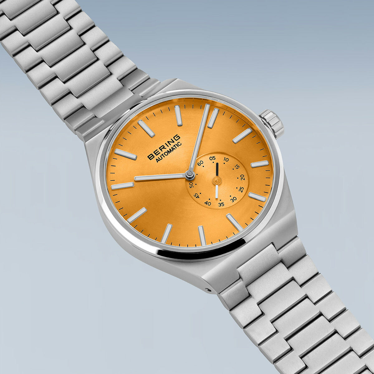 ベーリング BERING 自動巻き 腕時計 メンズ レディース オートマチック アークティックサークル イエロー×シルバー AUTOMATIC ARCTIC CIRCLE YELLOW SILVER 19441-701