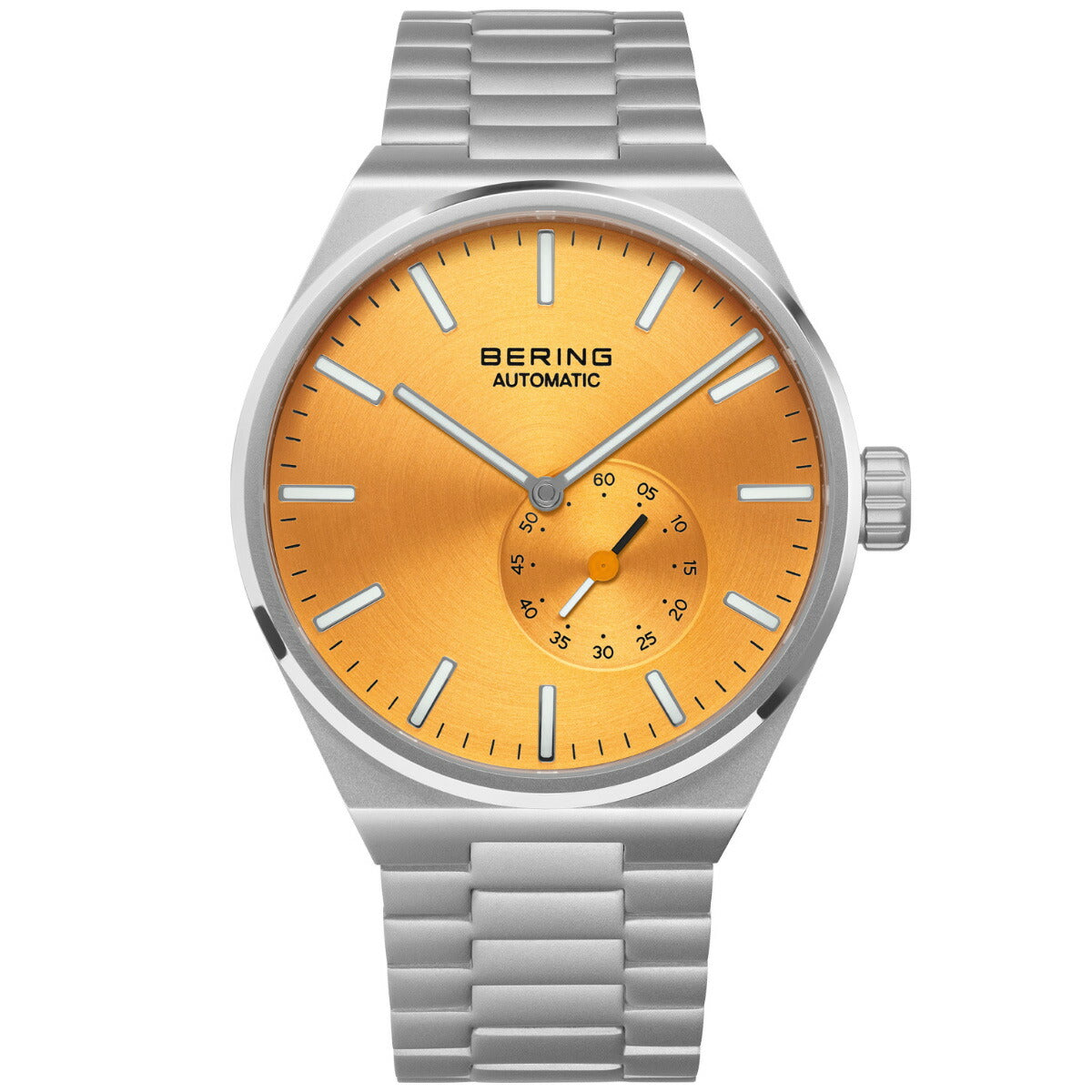 ベーリング BERING 自動巻き 腕時計 メンズ レディース オートマチック アークティックサークル イエロー×シルバー AUTOMATIC ARCTIC CIRCLE YELLOW SILVER 19441-701