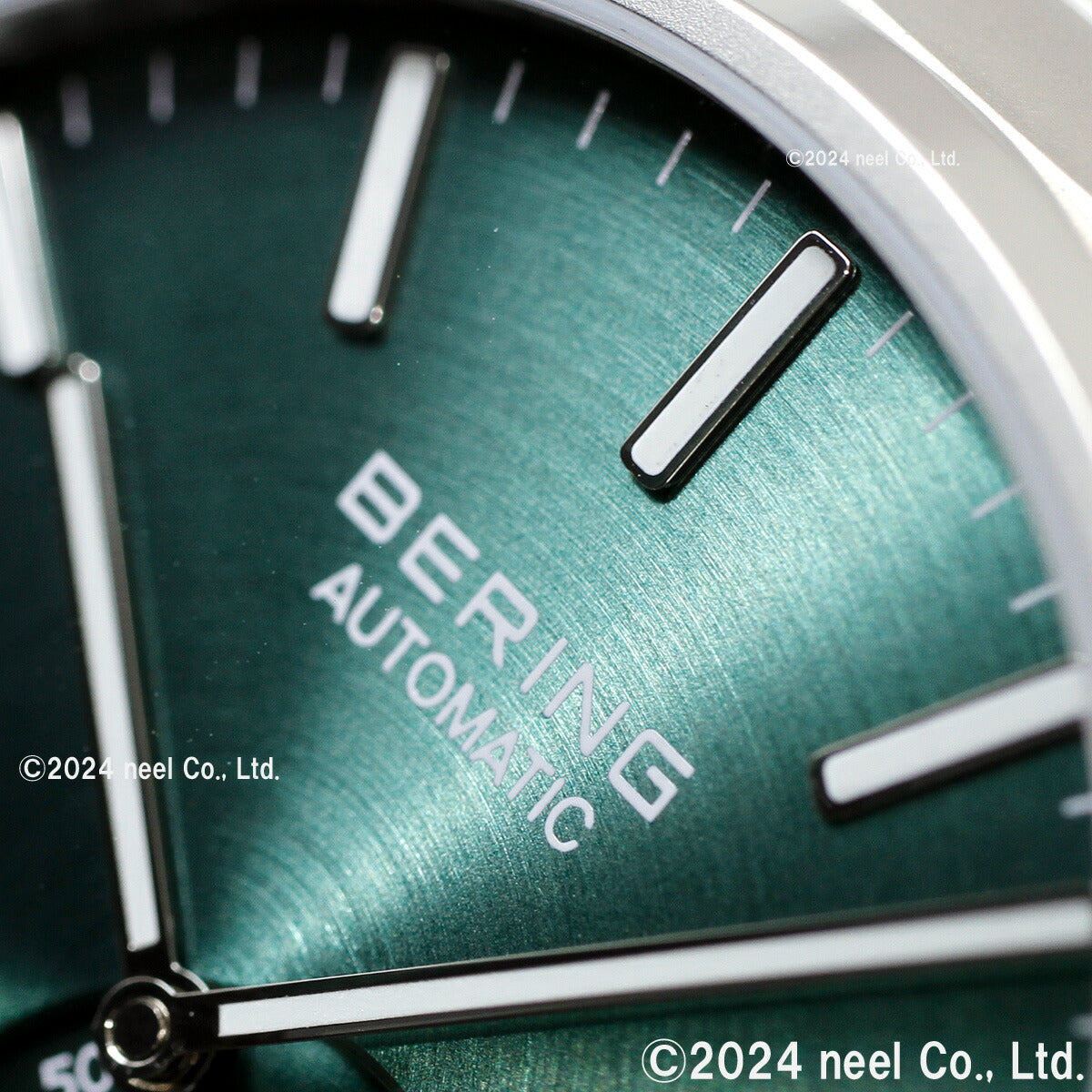 ベーリング BERING 自動巻き 腕時計 メンズ レディース オートマチック アークティックサークル グリーン×シルバー AUTOMATIC ARCTIC CIRCLE GREEN SILVER 19441-708