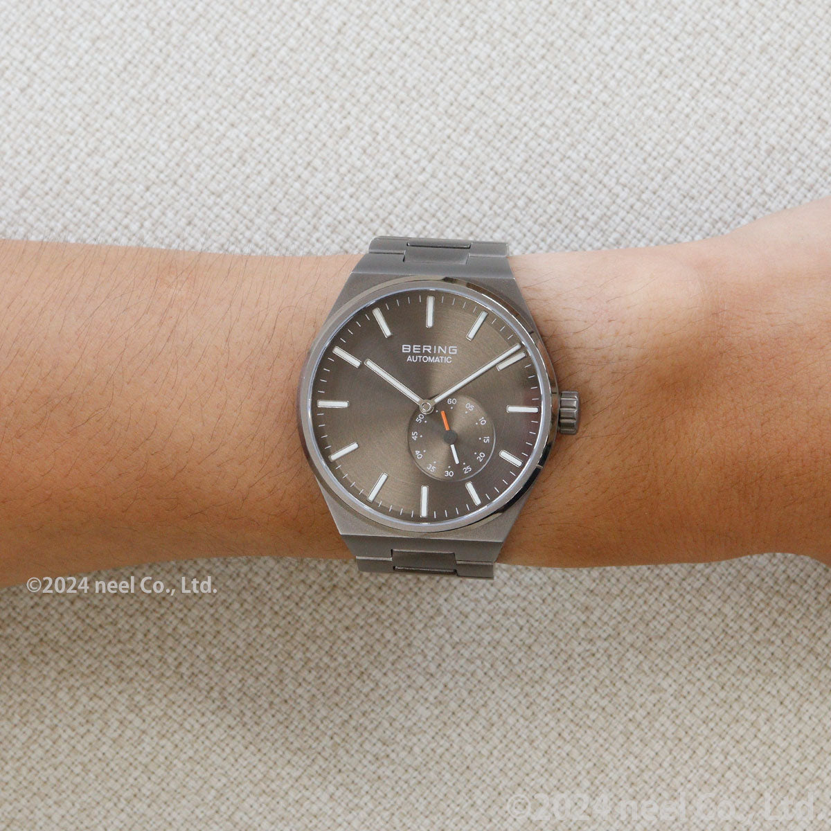 ベーリング BERING 自動巻き 腕時計 メンズ レディース オートマチック アークティックサークル グレー AUTOMATIC ARCTIC CIRCLE GRAY 19441-777