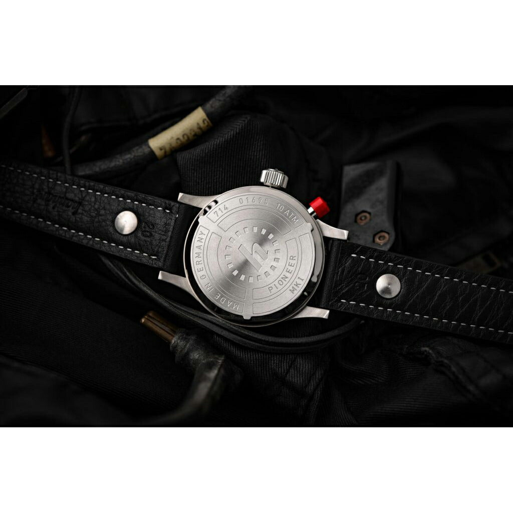 ハンハルト hanhart 腕時計 メンズ パイオニア マークワン パンダ PIONEER Mk I Panda 自動巻き 1H714.211-7010-UB