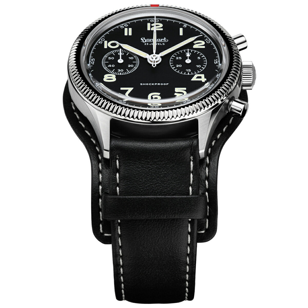 ハンハルト hanhart 腕時計 メンズ パイオニア 417ES 42 PIONEER 手巻き 1H721.210-7010