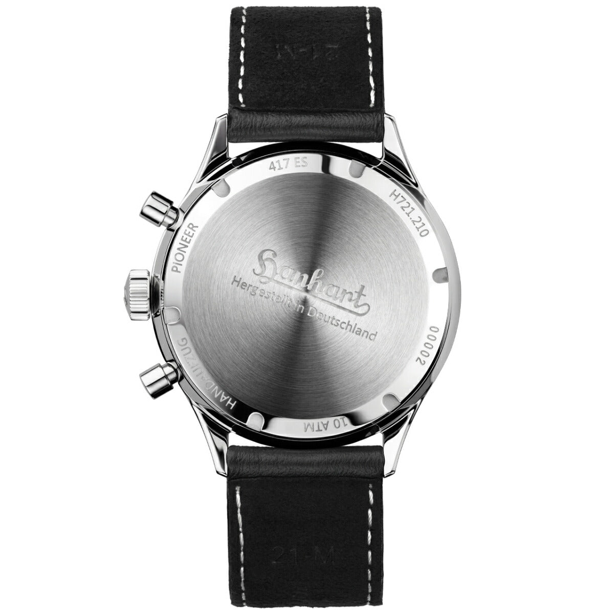 ハンハルト hanhart 腕時計 メンズ パイオニア 417ES 42 PIONEER 手巻き 1H721.210-7010
