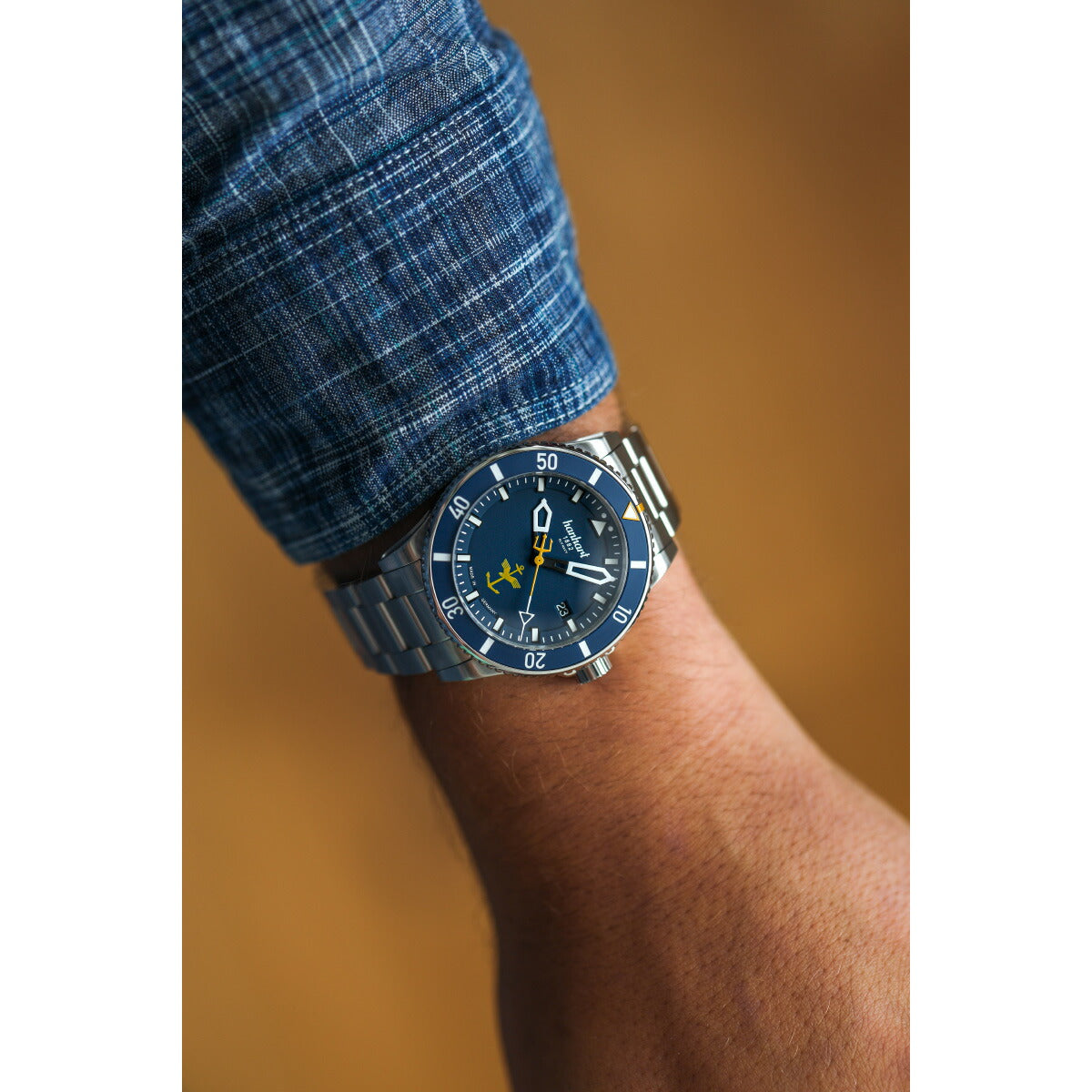 ハンハルト hanhart 腕時計 メンズ フライ ネイビー エアロスフィア リミテッドエディション MFG5 1H774.274-6428【2024 新作】