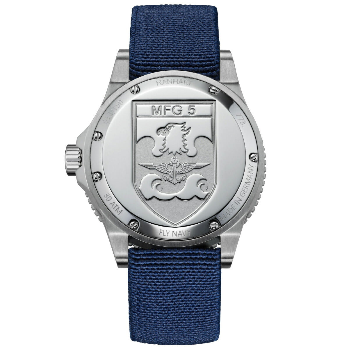 ハンハルト hanhart 腕時計 メンズ フライ ネイビー エアロスフィア リミテッドエディション MFG5 1H774.274-6428【2024 新作】