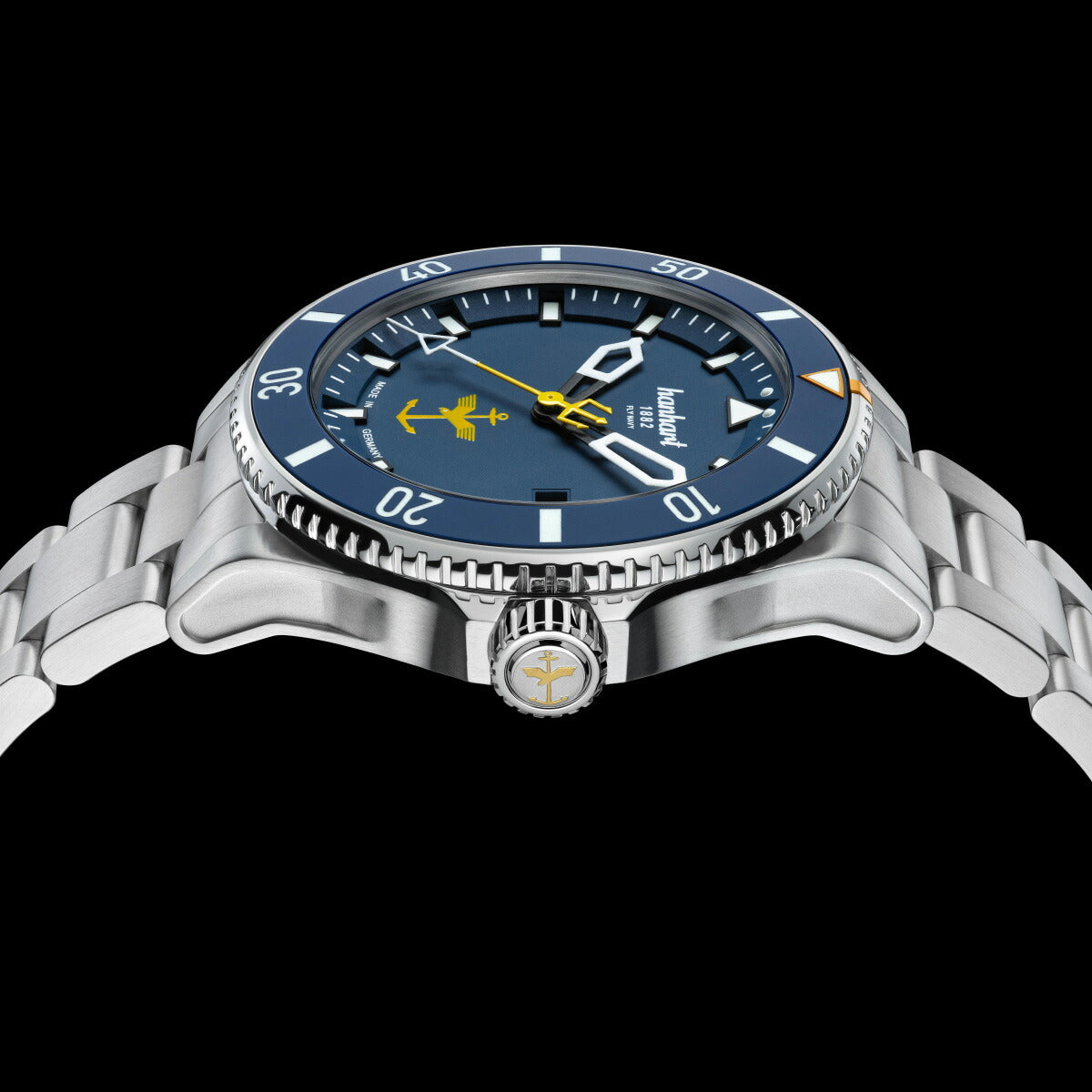 ハンハルト hanhart 腕時計 メンズ フライ ネイビー エアロスフィア リミテッドエディション MFG5 1H774.274-6428【2024 新作】