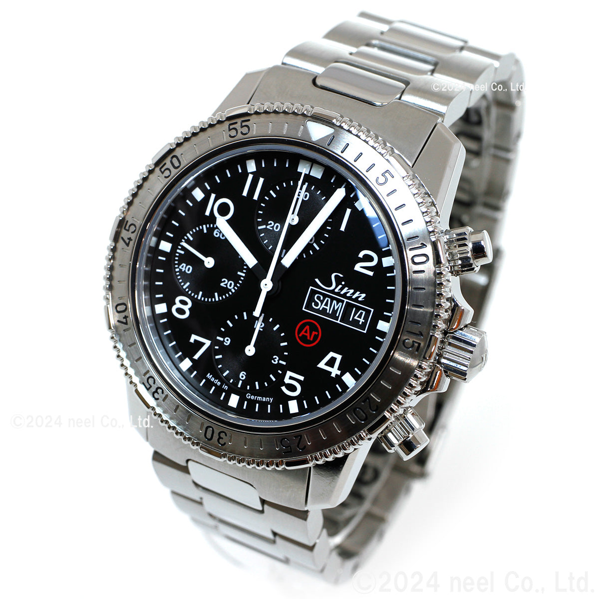 Sinn ジン 206.ST.AR 自動巻き 腕時計 メンズ Diving Watches ダイバーズウォッチ クロノグラフ ステンレスバンド ドイツ製【60回無金利ローン】