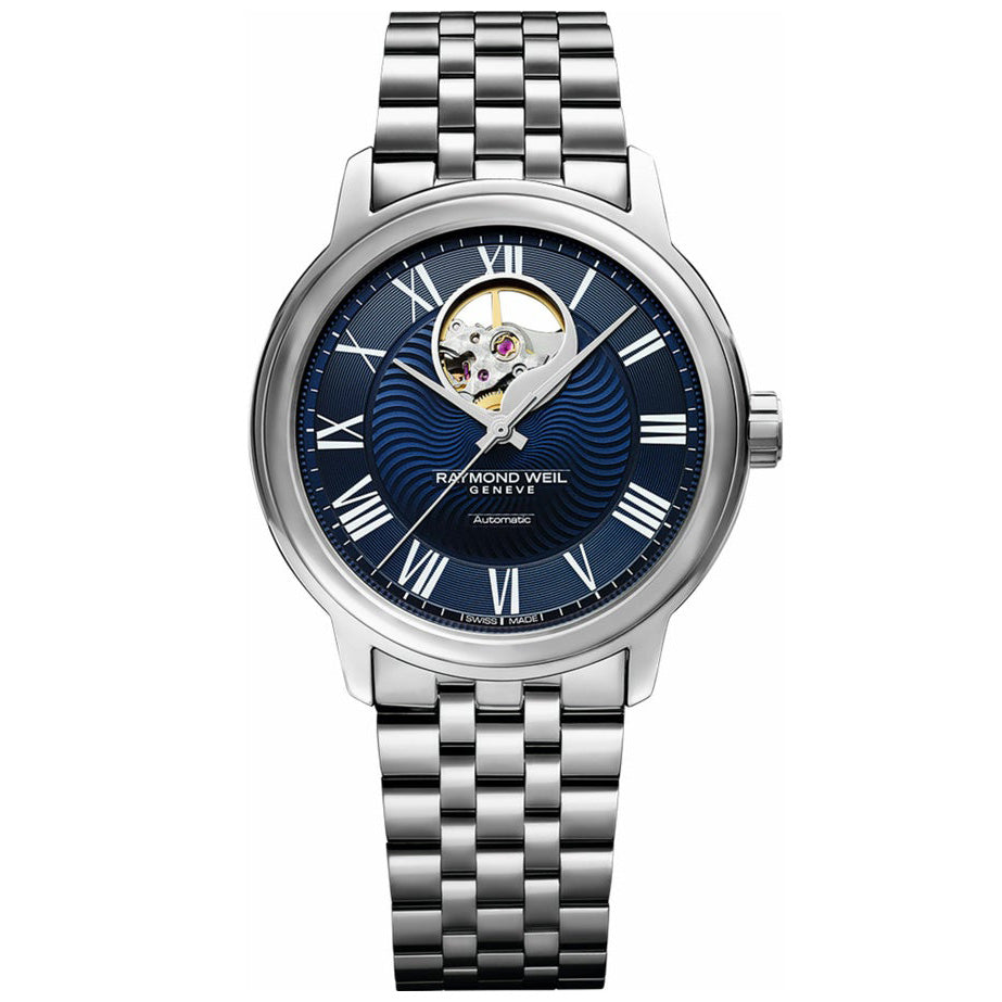 レイモンド ウェイル RAYMOND WEIL マエストロ MAESTRO 腕時計 メンズ 自動巻き オープンワーク 2227-ST-00508【60回分割手数料無料!】