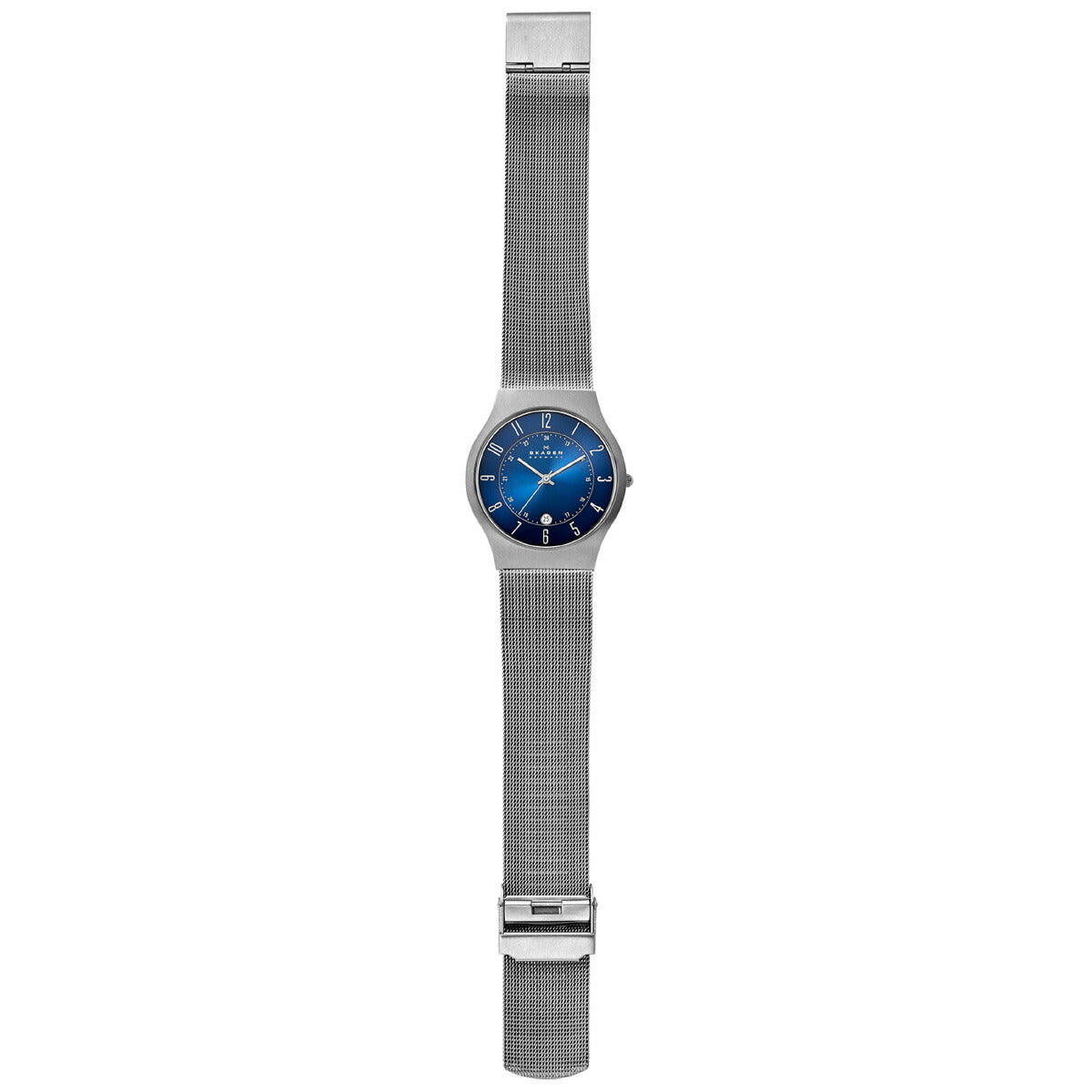 スカーゲン SKAGEN 腕時計 メンズ SUNDBY TITANIUM&チャコールスチールメッシュウォッチ 233XLTTN