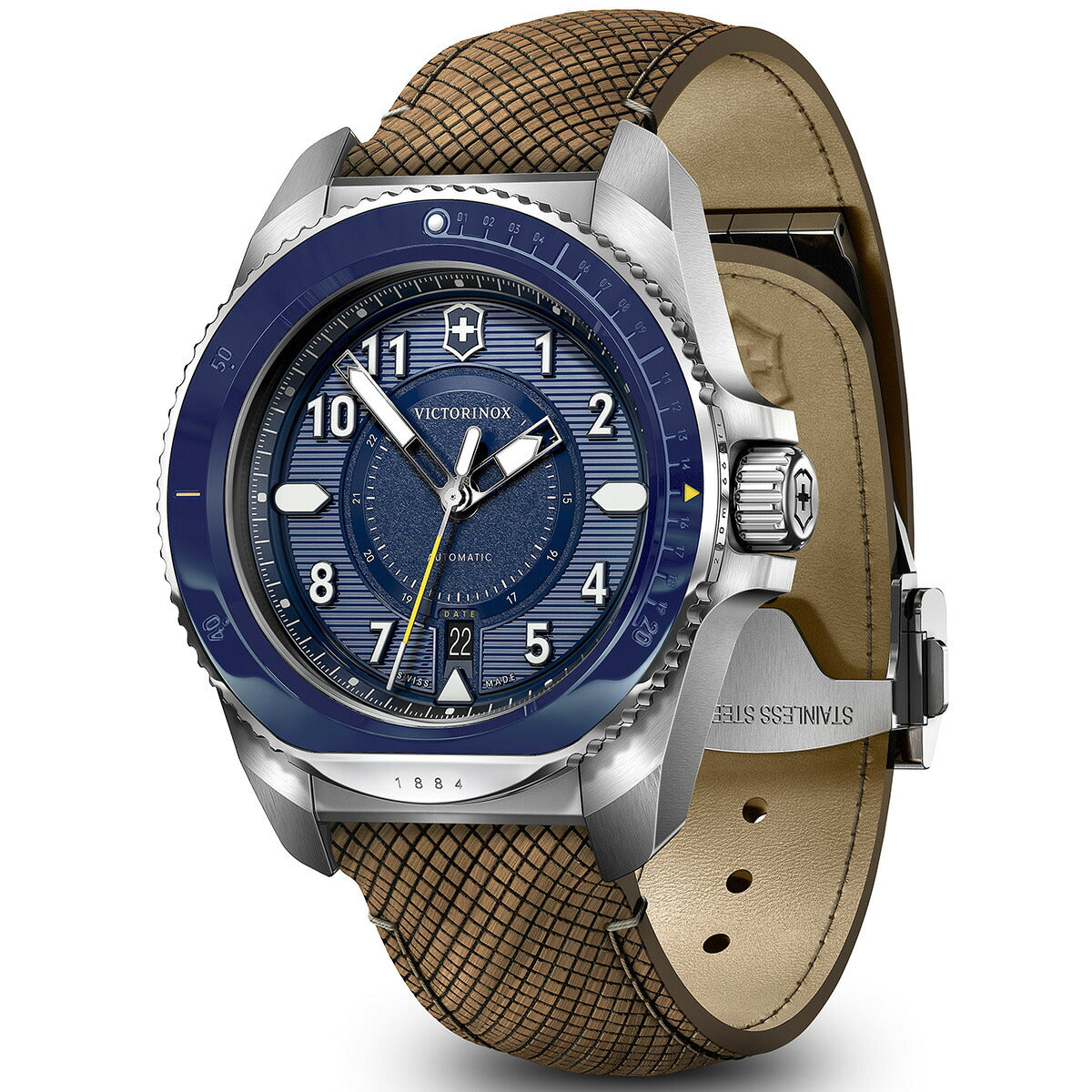 ビクトリノックス VICTORINOX ジャーニー1884 Journey1884 腕時計 メンズ 自動巻き ダイバーズウォッチ 241980.1【2024 新作】
