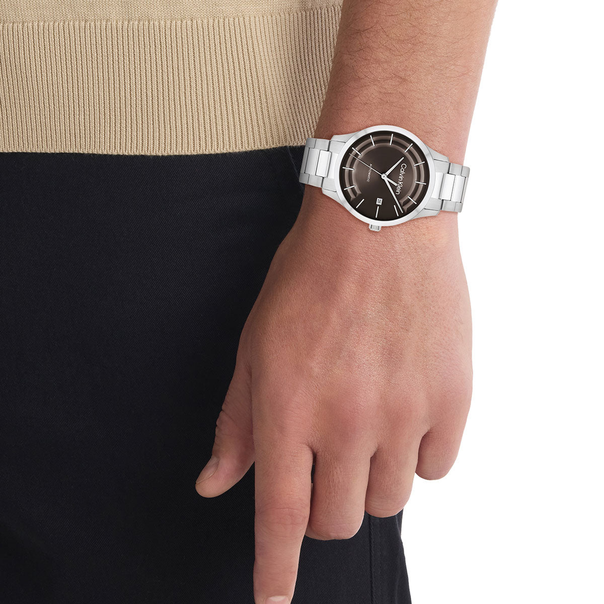 カルバン クライン CALVINKLEIN ICONIC40 腕時計 メンズ 自動巻き 25300024 カルバンクライン
