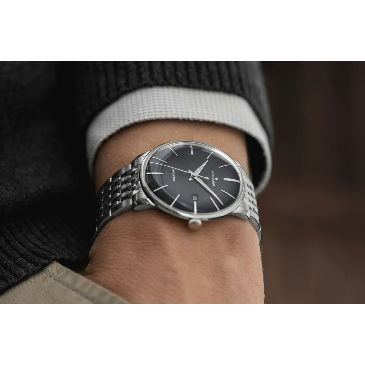 ユンハンス JUNGHANS Meister Automatic マイスター オートマティック 腕時計 メンズ 自動巻き 27 4417 46【60回分割手数料無料!】