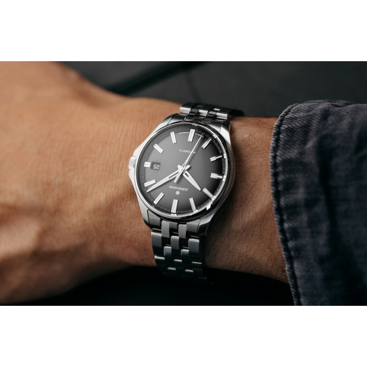 ユンハンス JUNGHANS Meister S マイスター S オートマティック36 腕時計 メンズ 自動巻き 27 4580 44【60回分割手数料無料!】【2025 新作】