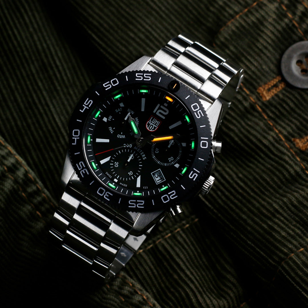ルミノックス LUMINOX SEA SERIES PACIFIC DIVER CHRONOGRAPH 3140 SERIES 腕時計 メンズ クロノグラフ ダイビングウォッチ 3142【60回分割手数料無料!】