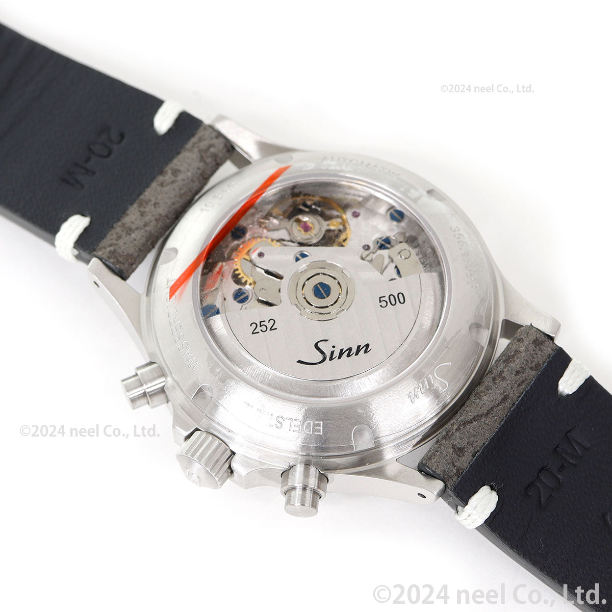Sinn ジン 356.FLIEGER.KLASSIK.JUB 自動巻き 腕時計 メンズ クロノグラフ ボアレザーストラップ ドイツ製【60回分割手数料無料!】