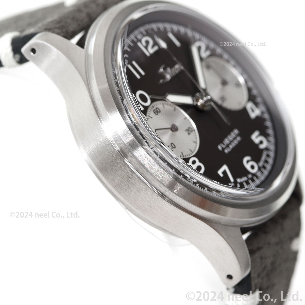 Sinn ジン 356.FLIEGER.KLASSIK.JUB 自動巻き 腕時計 メンズ クロノグラフ ボアレザーストラップ ドイツ製【60回分割手数料無料!】