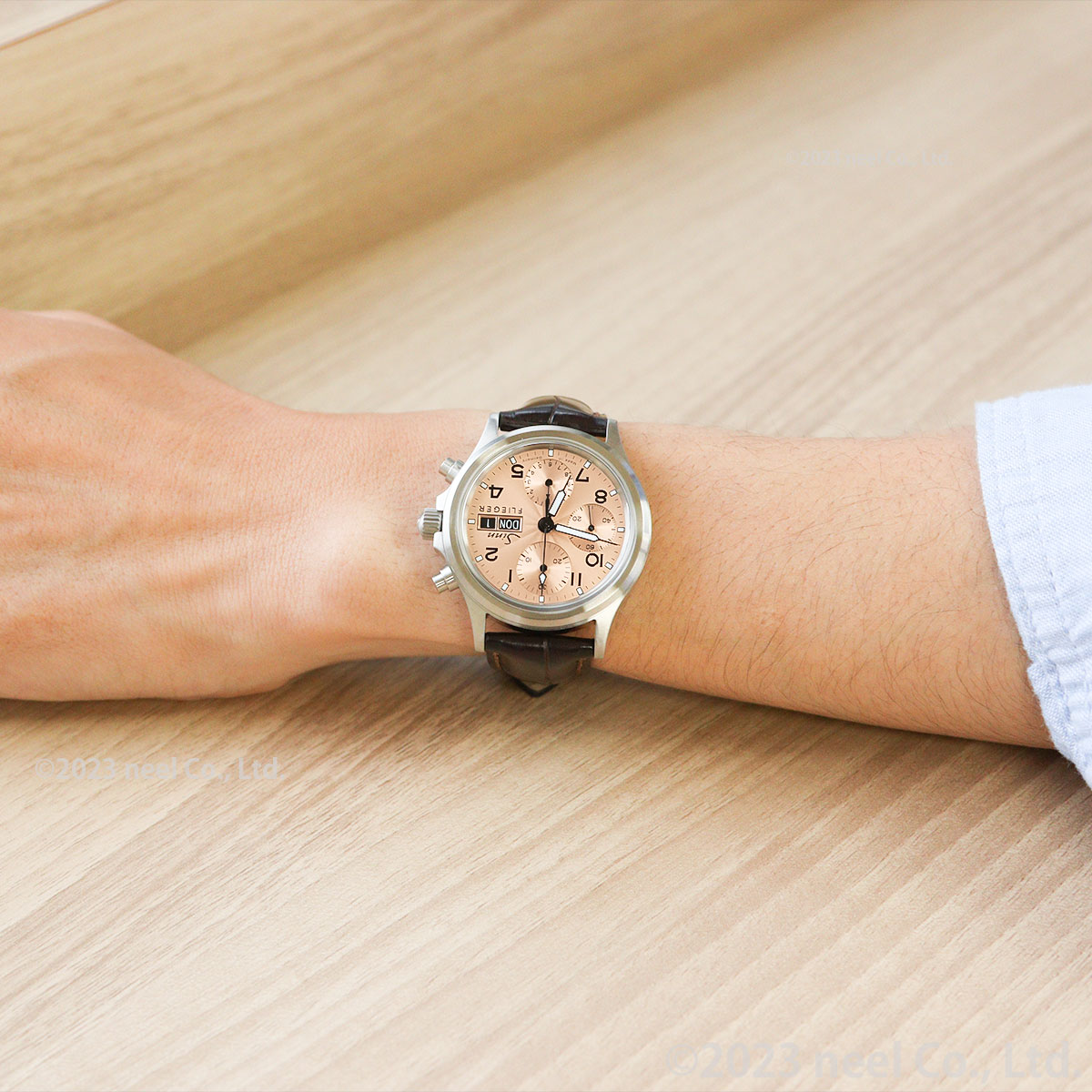 Sinn ジン 356.SA.FLIEGER.II 自動巻き 腕時計 メンズ Instrument Chronographs インストゥルメント クロノグラフ アリゲーターストラップ ドイツ製【60回分割手数料無料!】