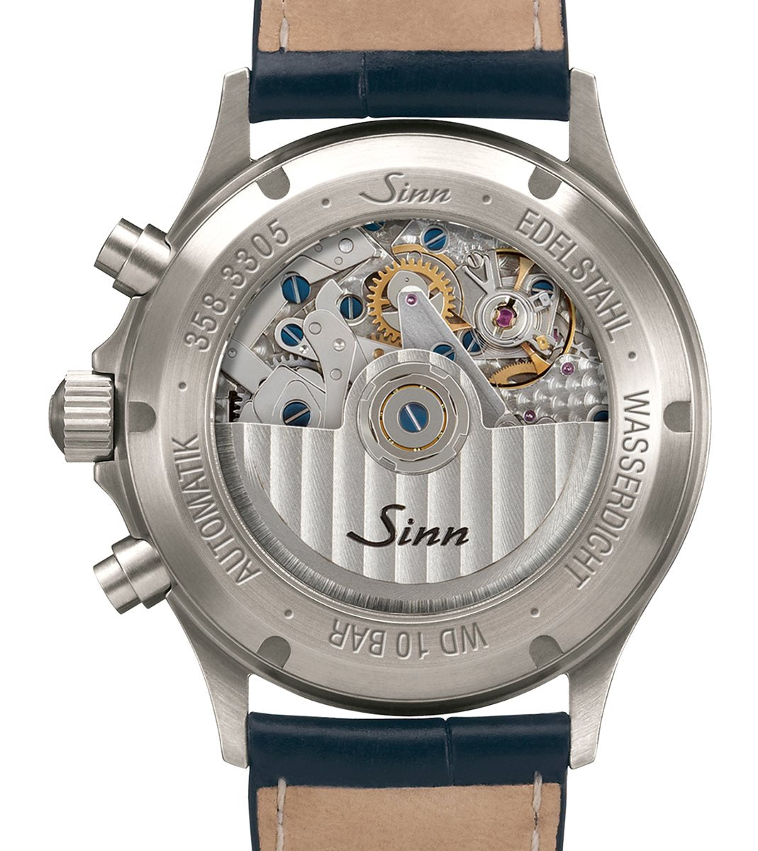 Sinn ジン 358.SA.FLIEGER.DS 自動巻き 腕時計 メンズ Instrument Chronographs インストゥルメント クロノグラフ ステンレスバンド ドイツ製【60回分割手数料無料!】