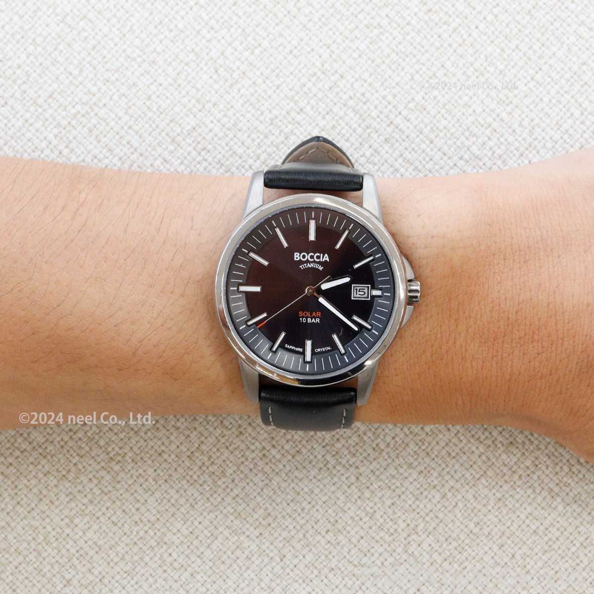 ボッチア チタニウム BOCCIA TITANIUM 腕時計 メンズ Classic Collection 3643-02