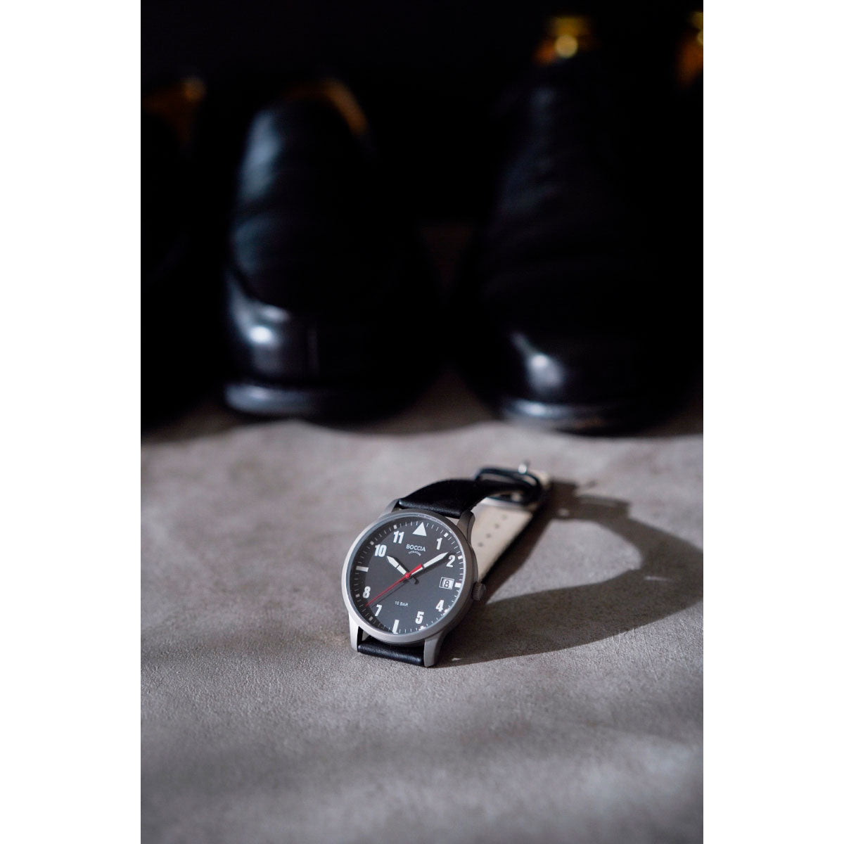 ボッチア チタニウム BOCCIA TITANIUM 腕時計 メンズ Sports Collection 3650-01