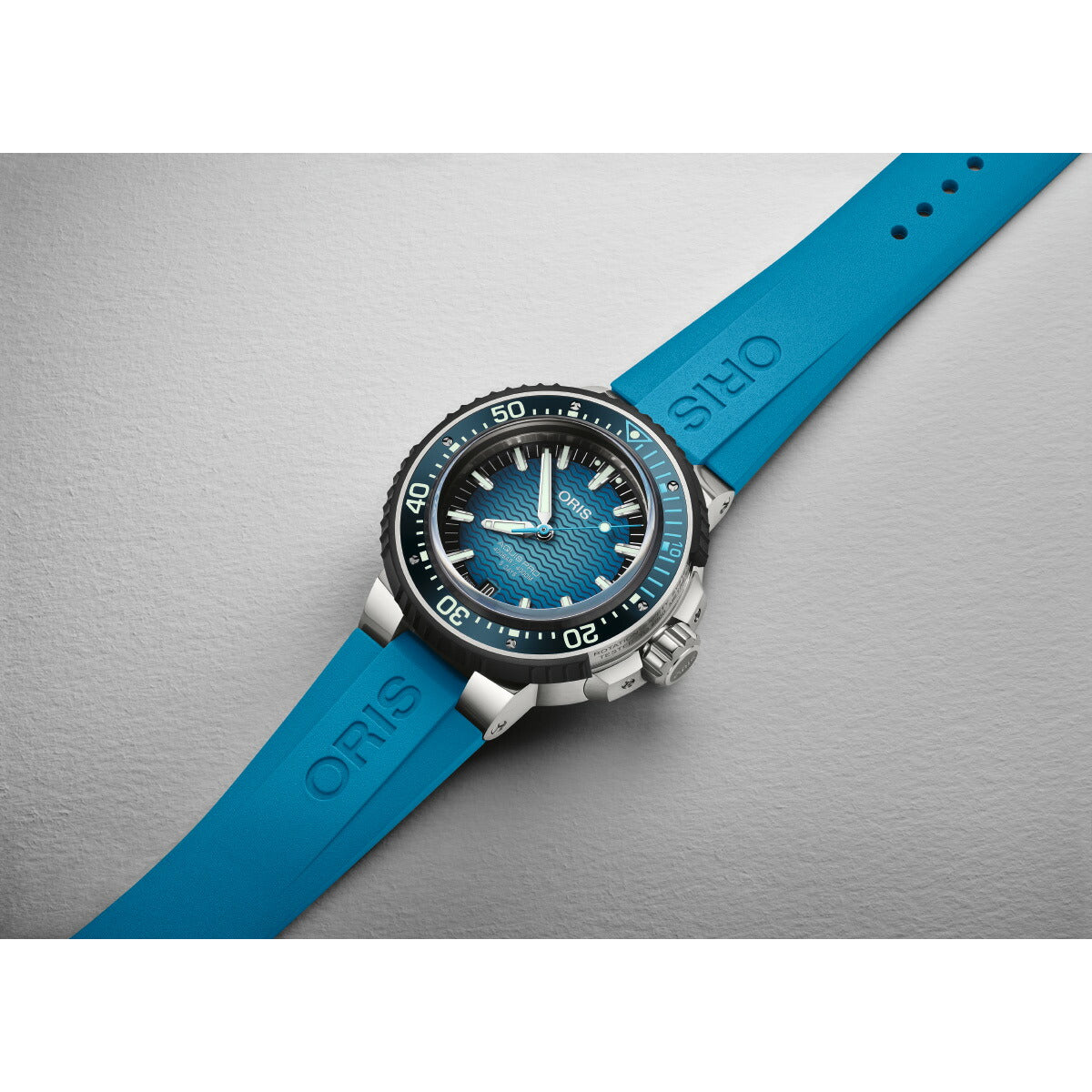 オリス ORIS アクイスプロ4000M AQUIS ダイバーズウォッチ 腕時計 メンズ 自動巻き 01 400 7777 7155-Set【60回分割手数料無料!】