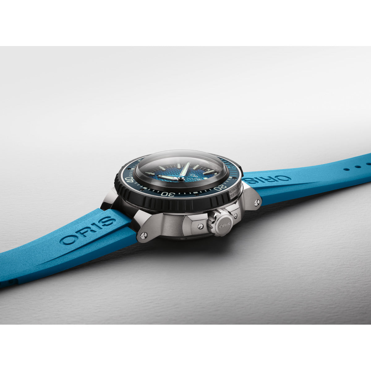 オリス ORIS アクイスプロ4000M AQUIS ダイバーズウォッチ 腕時計 メンズ 自動巻き 01 400 7777 7155-Set【60回分割手数料無料!】