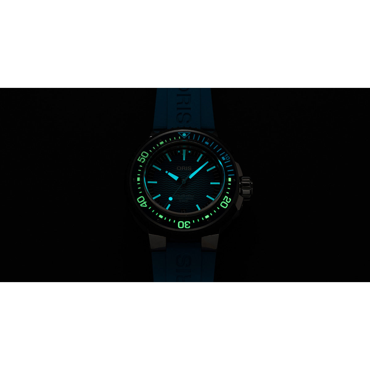 オリス ORIS アクイスプロ4000M AQUIS ダイバーズウォッチ 腕時計 メンズ 自動巻き 01 400 7777 7155-Set【60回分割手数料無料!】