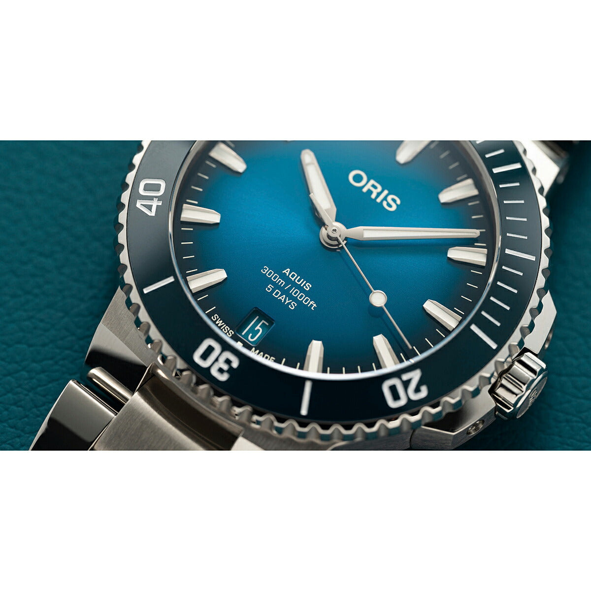 オリス ORIS アクイスデイト キャリバー400 AQUIS DATE ダイバーズウォッチ 腕時計 メンズ 自動巻き 01 400 7790 4135-07 8 23 02PEB【60回分割手数料無料!】