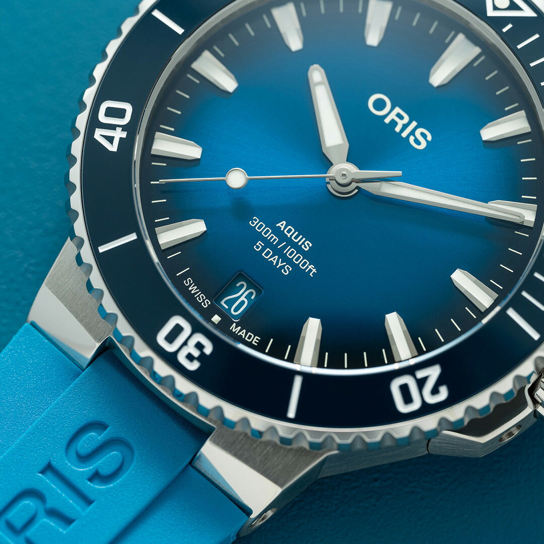 オリス ORIS アクイスデイト キャリバー400 AQUIS ダイバーズウォッチ 腕時計 メンズ レディース 自動巻き 01 400 7790 4135-07 4 23 45EB【60回分割手数料無料!】