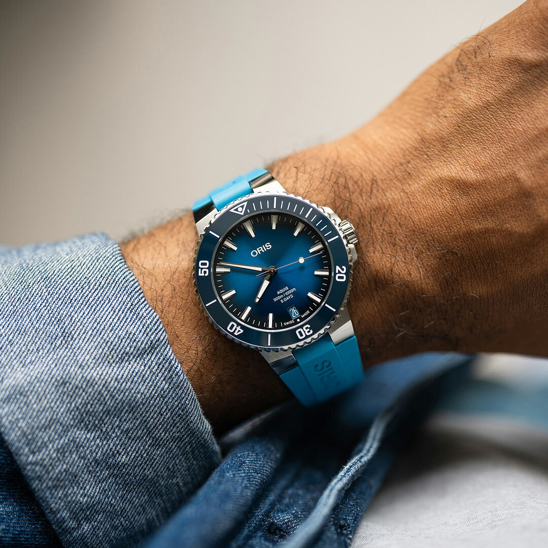 オリス ORIS アクイスデイト キャリバー400 AQUIS ダイバーズウォッチ 腕時計 メンズ レディース 自動巻き 01 400 7790 4135-07 4 23 45EB【60回分割手数料無料!】