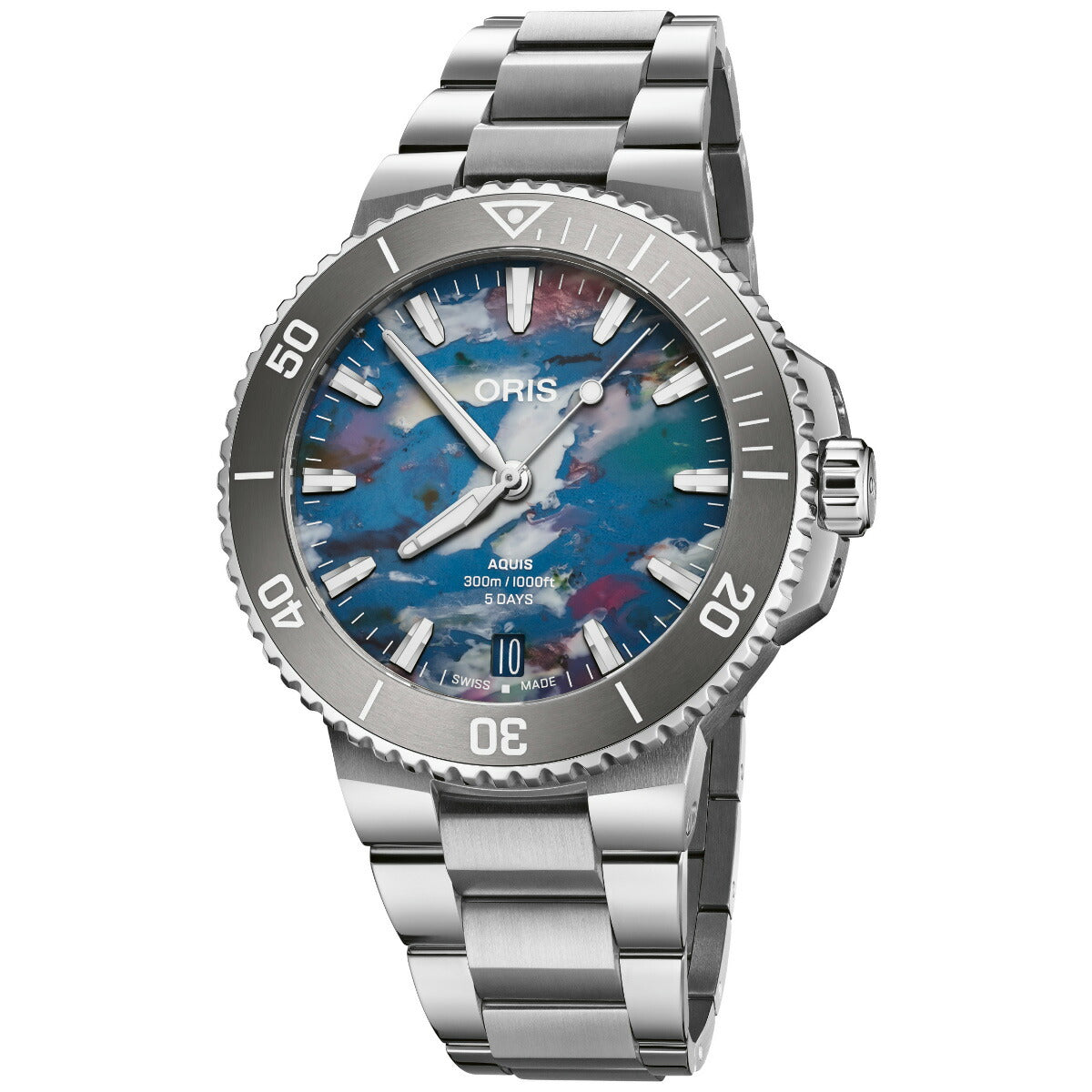 オリス ORIS アクイスデイト キャリバー400 アップサイクル AQUIS DATE ダイバーズウォッチ 腕時計 メンズ 自動巻き 01 400 7790 4150-07 8 23 02PEB【60回分割手数料無料!】