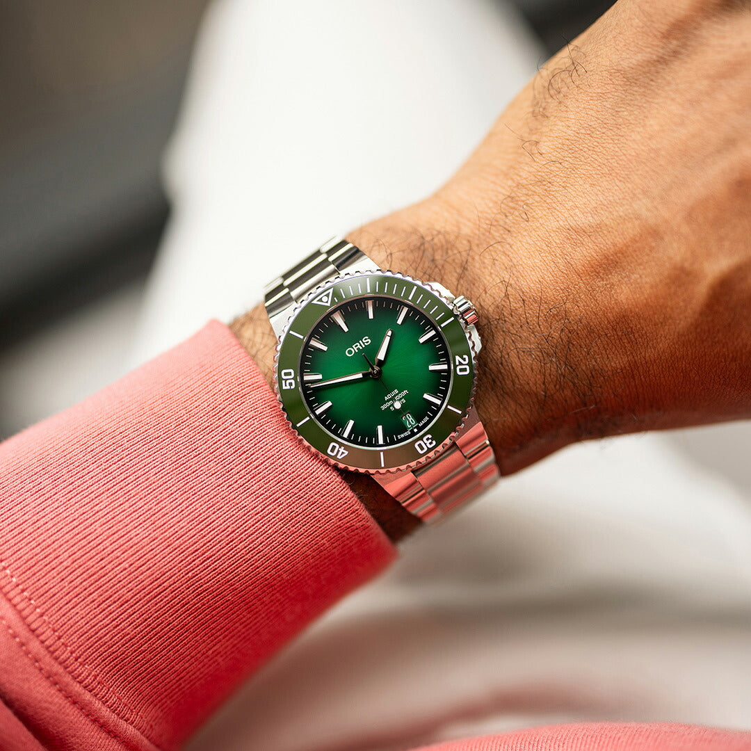 オリス ORIS アクイスデイト キャリバー400 AQUIS ダイバーズウォッチ 腕時計 メンズ レディース 自動巻き 01 400 7790 4157-07 8 23 02PEB【60回分割手数料無料!】