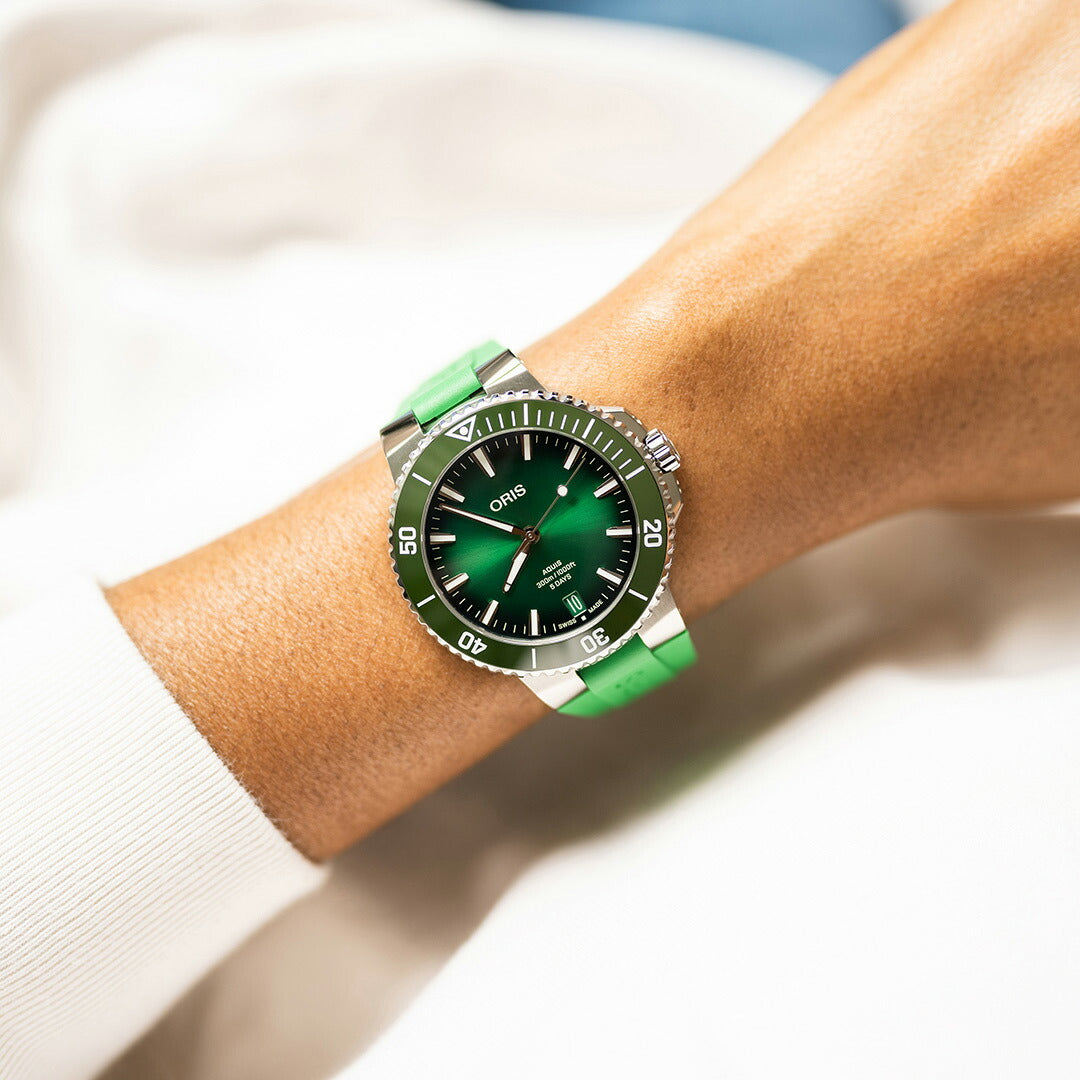オリス ORIS アクイスデイト キャリバー400 AQUIS ダイバーズウォッチ 腕時計 メンズ レディース 自動巻き 01 400 7790 4157-07 4 23 47EB【60回分割手数料無料!】