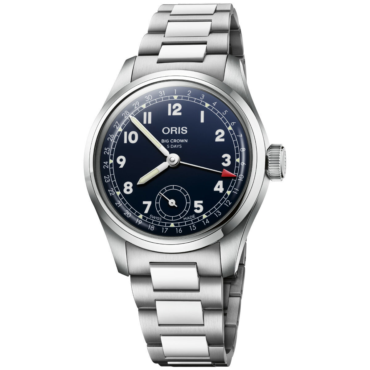 オリス ORIS ビッグクラウン ポインターデイトキャリバー403 BIG CROWN 腕時計 メンズ 自動巻き 01 403 7776 4065-07 8 19 06【2025 新作】【60回分割手数料無料!】
