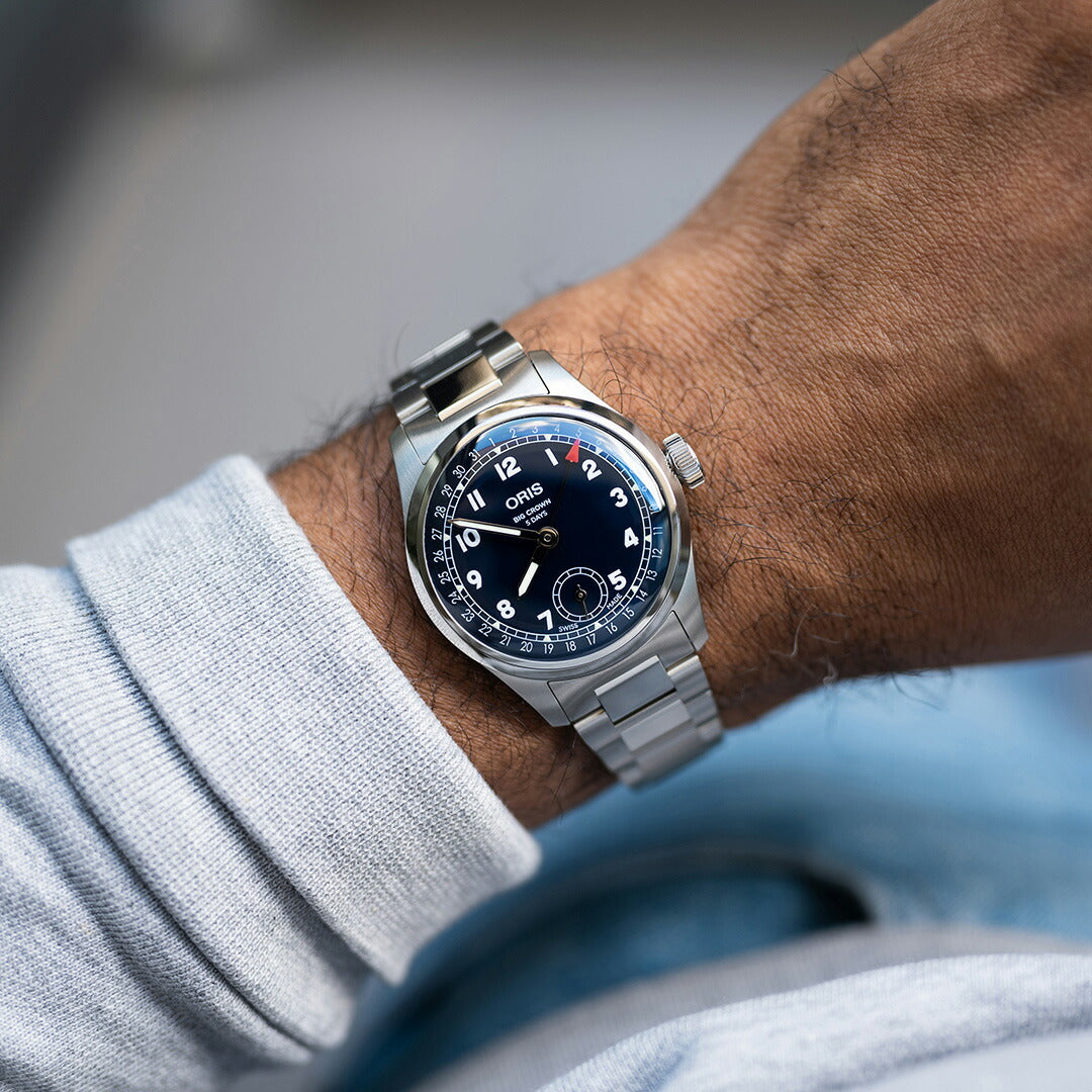 オリス ORIS ビッグクラウン ポインターデイトキャリバー403 BIG CROWN 腕時計 メンズ 自動巻き 01 403 7776 4065-07 8 19 06【2025 新作】【60回分割手数料無料!】
