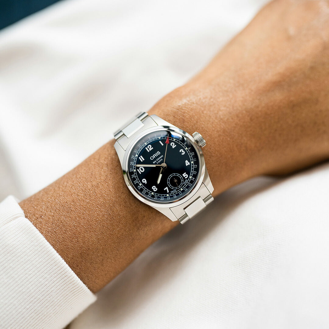 オリス ORIS ビッグクラウン ポインターデイトキャリバー403 BIG CROWN 腕時計 メンズ 自動巻き 01 403 7776 4065-07 8 19 06【2025 新作】【60回分割手数料無料!】